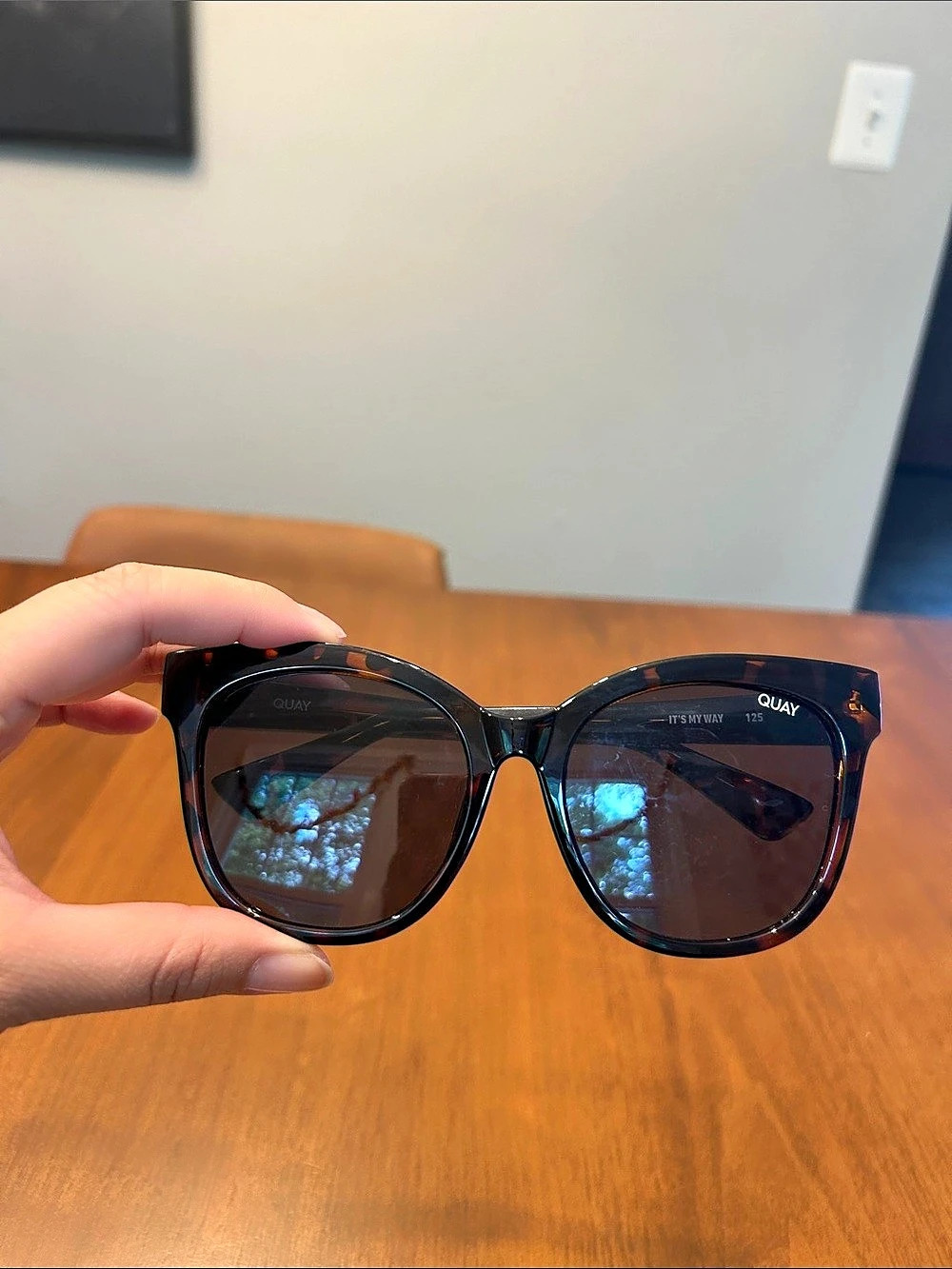 Quay It's My Way Tortoiseshell Sunglasses